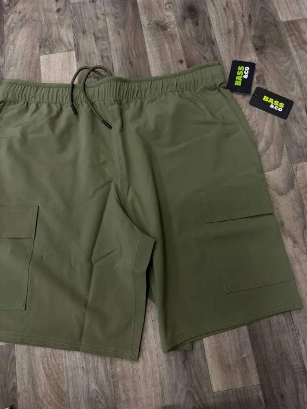 CO Olive Green Men's Cargo Shorts